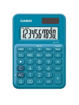 MS-7UC-LB CALCULADORA DE MESA COMPACTA DE 7 DIG
