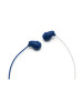 ADVSLEEP AUDIFONOS  DE SILICON ALAMBRICOS C/MIC  IDEAL PARA DORMIR  (AZUL)