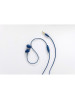 ADVSLEEP AUDIFONOS  DE SILICON ALAMBRICOS C/MIC  IDEAL PARA DORMIR  (AZUL)