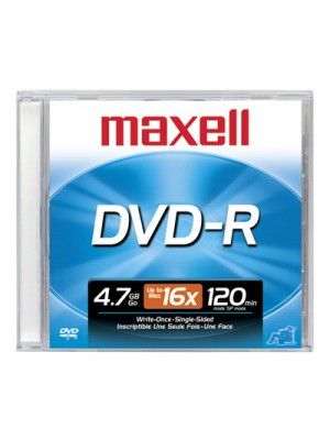 DVD-R 4.7GB CAJA SLIM  UNIDAD
