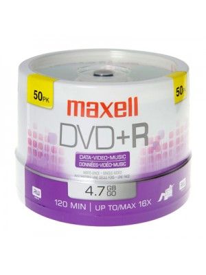 DVD+R 16X BULK DE 50 MAXELL