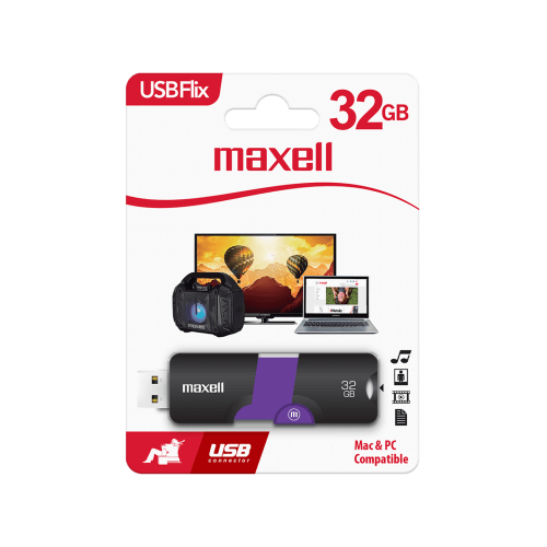 USBF-32 USB MEMORIA 32GB PURPURA