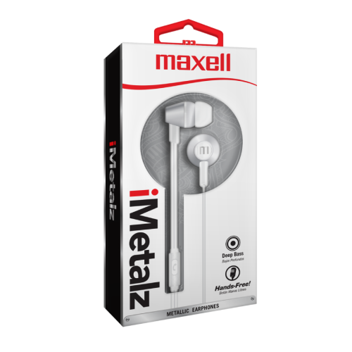 IMETALZ AUDIFONO METALICO CON MICROFONO BLANCO