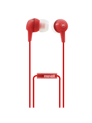 EB-CLOUD9 EARPHONE W/MIC RED