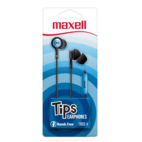 IN-TIPS AUDIFONO ESTEREO CON MICROFONO AZUL