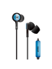 IN-TIPS AUDIFONO ESTEREO CON MICROFONO AZUL