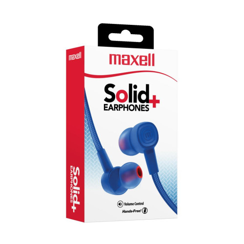 SIN-8 SOLID AUDIFONO CON MICROFONO AZUL