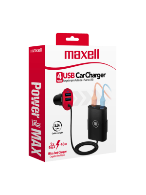 DUSB-404 USB CAR CHARGER 4 PORT