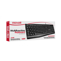 KB-100 TECLADO BASICO MULTIMEDIA USB + MOWR-101 MOUSE OPTICO GRIS