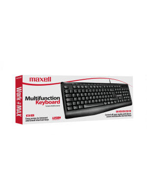 KB-100 TECLADO BASICO MULTIMEDIA USB + MOWR-101 MOUSE OPTICO GRIS